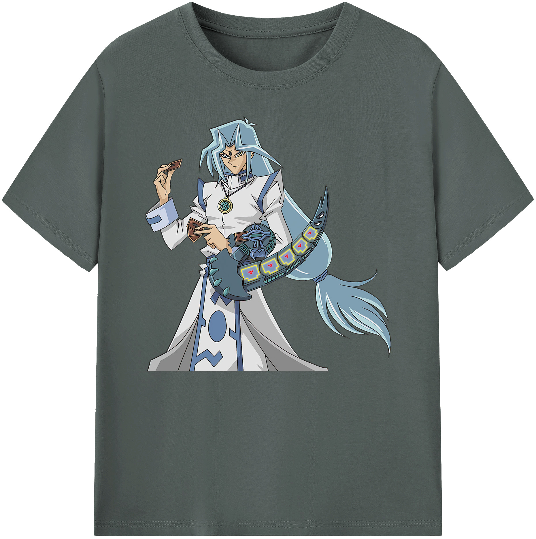 （画像用） 遊☆戯☆王 Yu-Gi-Oh! 綿100％ メンズ半袖Tシャツ｜肌触りやわらか＆通気性